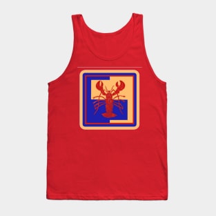 Rockland Maine Seafood Badge Tank Top